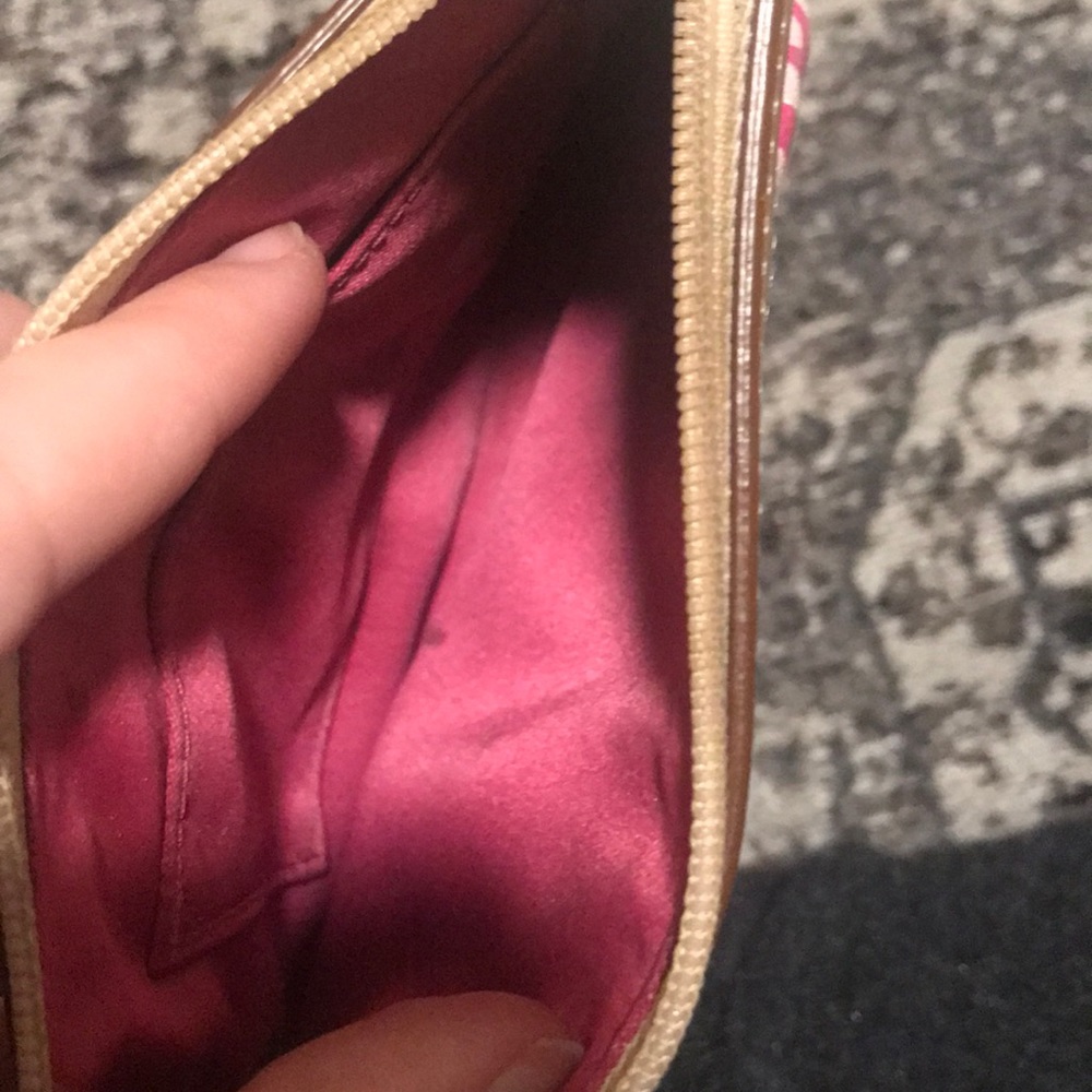 Pink Coach Wristlet - Picture 3 of 3